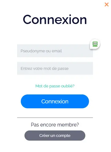 Accesso dei membri del WINITA CASINO