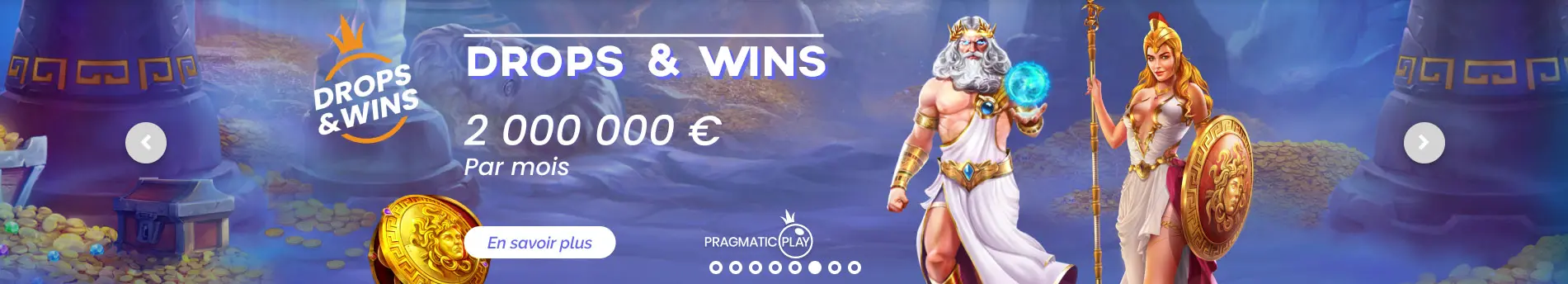 Drop and Wins WINITA CASINO