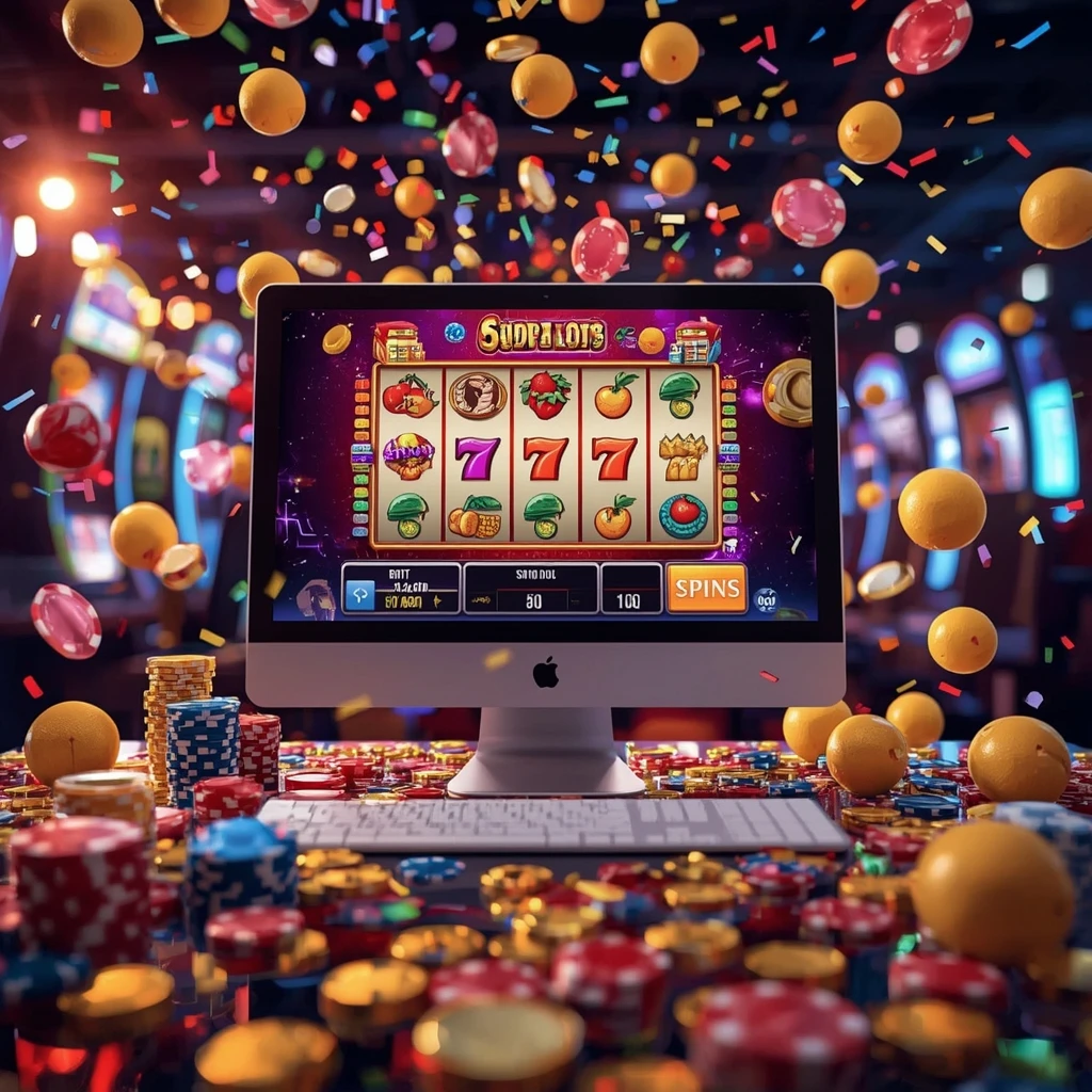 slot machine sullo schermo WINITA CASINO